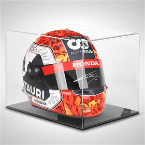Caja de exposición para casco de coche de carreras, personalizada, de acrílico transparente, de alta calidad - Product Image 3