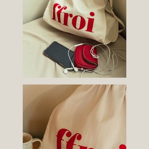 Bolsas de Compras/Regalo de Lona de Algodón Impermeables con Dos Asas, Bordado de Logotipo Personalizado y Diseño de Letras al por Mayor - Product Image 5