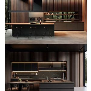 RTA-Gabinetes de cocina de madera maciza personalizados, muebles para el hogar, diseño de cocina moderno, gabinetes baratos - Product Image 4