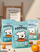 Sachets d'emballage alimentaire en PET à fond soufflé, imprimés par gravure sur mesure, biodégradables et recyclables, pour chewing-gum, gelée, salade