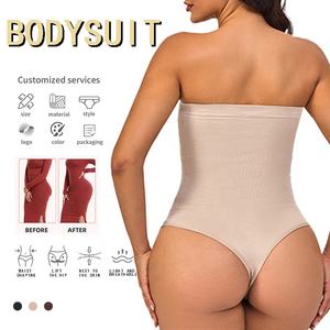 Offre Spéciale <span class=keywords><strong>sans</strong></span> couture <span class=keywords><strong>bustier</strong></span> tubulaire Corset Body Push up grande taille Bandeau Body Shaper sculpter <span class=keywords><strong>sans</strong></span> <span class=keywords><strong>bretelles</strong></span> Butt Lifter Shapewear Body - Product Image 3