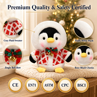 Fabricant de Peluches Personnalisées - Mini Pingouin en Peluche Personnalisé OEM ODM - Créateur de Jouets en Peluche