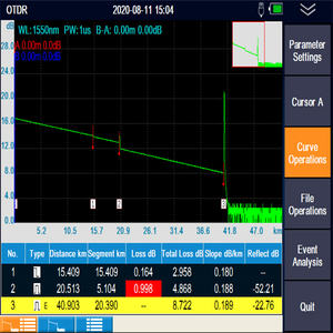 FTTX testeur de Fiber optique intelligent multifonction Mini OTDR ATO-A1-S20 4 Ports 1550nm 20dB réflectomètre optique <span class=keywords><strong>domaine</strong></span> temporel - Product Image 6