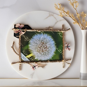 XinZhiRun Real <span class=keywords><strong>Butterfly</strong></span> Foto rahmen 5x7 Zoll, Gold Metal Tree Branch Design für Home Office Wand dekoration - Product Image 5