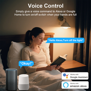 Disjoncteur intelligent WiFi Tuya 1P+N 63A avec minuterie, coupure de ligne N+L, relais à verrouillage magnétique, compteur de courant et interrupteur de protection - Product Image 6