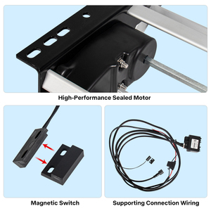 Marchepied électrique pour <span class=keywords><strong>camping</strong></span>-<span class=keywords><strong>car</strong></span> avec éclairage LED, en alliage d'aluminium, pliable, échelle simple, charge 200 kg, pour <span class=keywords><strong>camping</strong></span>-<span class=keywords><strong>car</strong></span>, caravane, porte d'entrée - Product Image 4