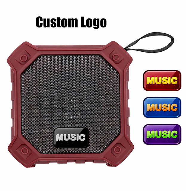 Factory Price Wireless Portable for V5.0 Speaker 1200mAh Battery 5.4 Cube Waterproof Mini Outdoor Speaker FM Radio 5W