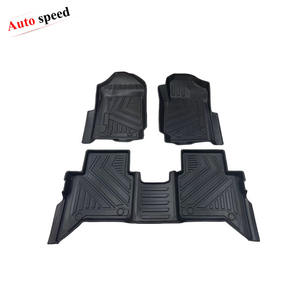 Tappetini Auto in Materiale TPE per Ford Ranger T9 <span class=keywords><strong>2023</strong></span>+ Impermeabili Antiscivolo Rivestimento Pavimento Auto - Product Image 1