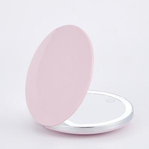 Nhỏ gọn gương với ánh sáng 1X/2X phóng đại dẫn túi với USB cáp dữ liệu Mini gương cho ví túi du lịch và hiện tại - Product Image 3