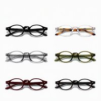 Lunettes optiques populaires ovales en TR90 à monture intégrale, anti-lumière bleue, flexibles et durables, idéales pour les scénarios d'exposition à l'écran