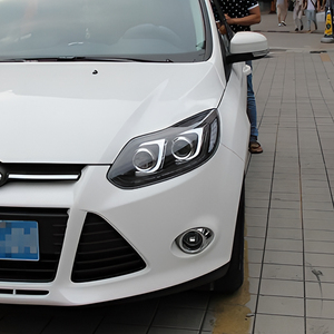 Fari Anteriori per <span class=keywords><strong>Ford</strong></span> Focus 2012-2014, Gruppo Fari LED Auto, Aggiornamento con Indicatori di Direzione Lampeggianti, 2 Lenti Proiettore, Accessori - Product Image 6
