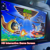 Fabricante de Máquinas de Videojuegos Arcade para Niños, Simulador de Vuelo Arcade Interior de Fibra de Vidrio y Metal con Rotación de 360 Grados y Elevación de Aviones