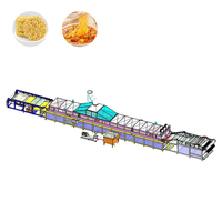 Línea de producción de fideos instantáneos totalmente automática-Frito, Cuadrado 100-120g, 200.000-250.000 paquetes/8h para exportadores