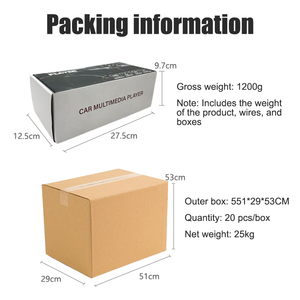 10.26 'पोर्टेबल कार एमपी 5 हेड यूनिट आईप्स टच कार्प्ले स्क्रीन वायरलेस कार वॉयस कंट्रोल के साथ एंड्रॉइड ऑटो नेविगेशन - Product Image 5