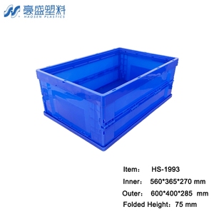 Caja <span class=keywords><strong>de</strong></span> Almacenamiento <span class=keywords><strong>de</strong></span> Plástico Plegable Directo <span class=keywords><strong>de</strong></span> Fábrica, Diseño <span class=keywords><strong>de</strong></span> Plegado Instantáneo, Ahorra un 75% <span class=keywords><strong>de</strong></span> Espacio al Vacío, para el Hogar y Logística - Product Image 6