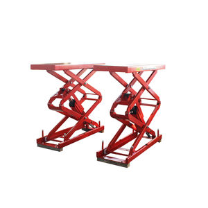 Elevador de Tijera Hidráulico Portátil de Dos Postes y Un Cilindro, Tipo Oculto en el Suelo, Móvil, Certificado CE, CHENTUO CT602, 12 Meses de Garantía - Product Image 2