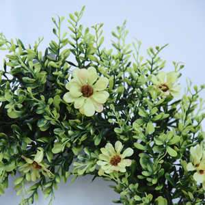 Couronnes de fleurs <span class=keywords><strong>d</strong></span>écoratives artificielles de 18 pouces et plantes <span class=keywords><strong>pour</strong></span> <span class=keywords><strong>porte</strong></span> <span class=keywords><strong>d</strong></span>'<span class=keywords><strong>entrée</strong></span> - Product Image 5