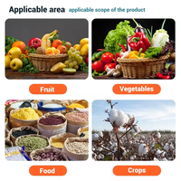 Fertilizante de nitrógeno para agricultura, sulfato de amonio, cristal granular N 21%