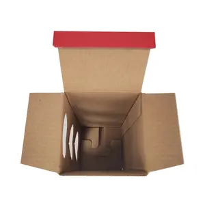 कस्टम मेड नालीदार मेल रंग मुद्रण कागज पैकेजिंग बॉक्स के लिए मालिश गेंद