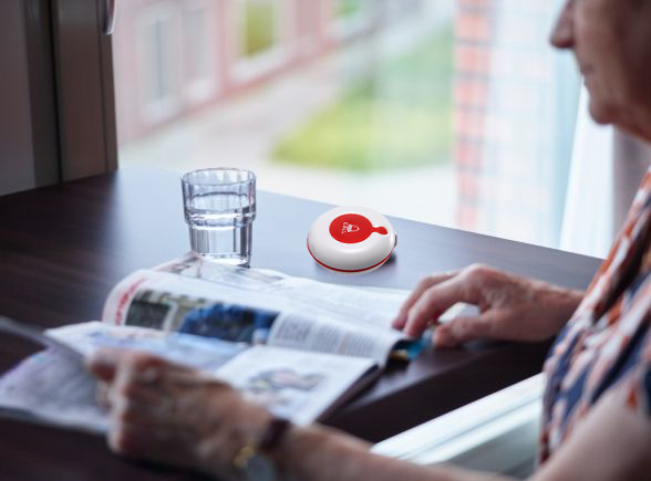 Wireless Personal Panic Call Buttons Caregiver Paging System Elderly Nurse Call Button