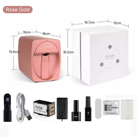 Vente directe d'usine, imprimante à ongles portable mobile, imprimante numérique 3D professionnelle pour ongles, imprimante à fleurs pour ongles, machine à imprimer du vernis à ongles