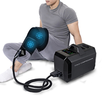 Nouveau Portable Ice Cold Therapy Water Air Compression Massage Machine de cryothérapie localisée pour le soulagement de la douleur des muscles des articulations du genou
