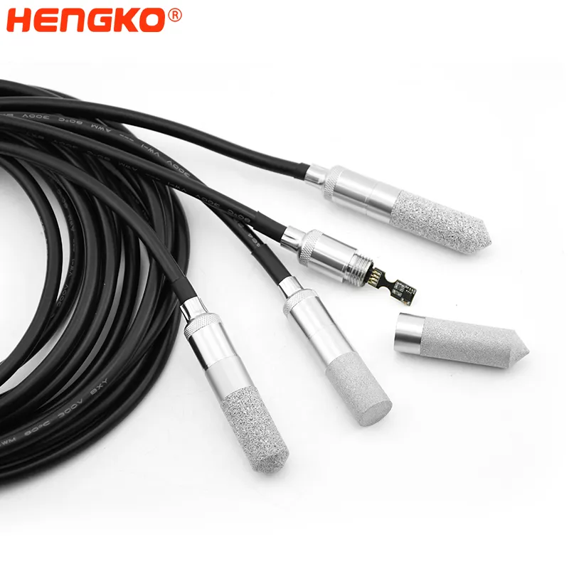 High Quality Digital Thermometer Hygrometer Sintered Filter Sensor Housing Temperature And Humidity Sensor Probe