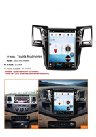 Android 12.0 System Autoradio 6+128G Auto-DVD-Player für Fortuner 2010-2015 Mit Auto-Video-Multimedia-Player