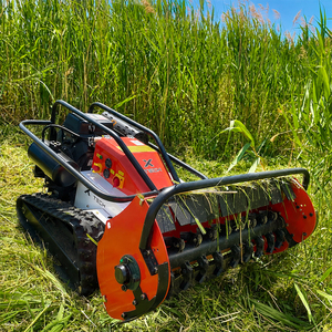 800mm 1000mm Zero Turn Gasoline <b>Remote</b> Grass Cutting Machine Crawler Agriculture CE EPA Control <b>Flail</b> <b>Mower</b> XT-800F&1000F Powerf - Product Image 1