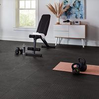 Dalles de sol modulaires à emboîtement pour entrepôt et garage - Dalles de sol à emboîtement pour entrepôt - Anti-fatigue, haute résistance