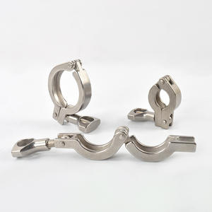 נירוסטה סניטרית ss304 316l מהדק סיכה אחת - Product Image 2