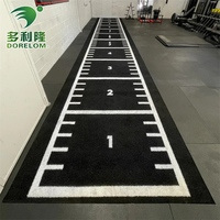 Dorelom gazon artificiel de haute qualité avec des marquages complets Circuit Interval Training Agility Type Sled Pulling GYM Turf