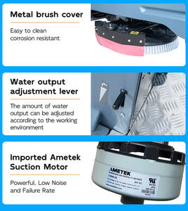 เครื่องขัดพื้นแบ<span class=keywords><strong>บน</strong></span>ั่งขับพร้อมถังน้ำขนาดใหญ่ ใช้พลังงานแบตเตอรี่ สำหรับทำความสะอาดคลังสินค้าและโรงงาน - Product Image 4