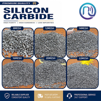 Carbure de silicium (SiC) de haute pureté, granulométrie personnalisable, grain abrasif, sable de carborundum pour le meulage, le sablage et le polissage