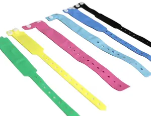 Bracelet en silicone jetable RFID numéro laser étanche accueilli dans la boutique en ligne