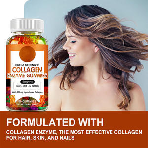 Bonbons Gélifiés Oursons Bio Personnalisés OEM/ODM (60 unités) – Vitamines pour Adultes, Soutien Immunitaire, Enzymes, Collagène, Éclaircissement de la Peau - Product Image 4