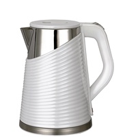 Bouilloire électrique 2200W 220V 1,7L en plastique coloré, design sans fil, base rotative à 360 degrés