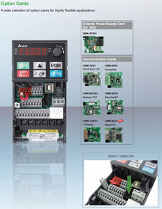 เดลต้า MS300ซีรีส์ VFD11AMS21ANSAA 230V แบบโมโนเฟส3HP 2.2KW 230V 11A VFD4A2MS43ANSAA เดลต้า VFD - Product Image 5