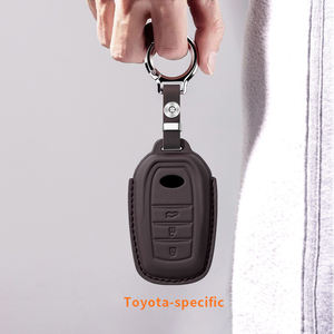 <span class=keywords><strong>Housse</strong></span> <span class=keywords><strong>de</strong></span> clé <span class=keywords><strong>de</strong></span> voiture pour Toyota Camry, RAV4, Corolla, Avalon, Levin, Venza, C-HR, <span class=keywords><strong>BZ</strong></span>, accessoires <span class=keywords><strong>de</strong></span> voiture - Product Image 4