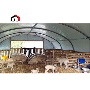Granjas Grandes: Naves Prefabricadas para Ovejas y Vacas, Estructura de Membrana, Carpa Exterior, Refugio de Jardín - Product Image 3