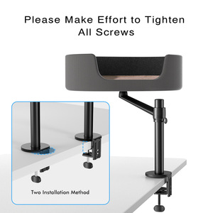 Großhandel Höhen verstellbares umwelt freundliches Katzen bett für Schreibtisch 360 ° drehbar Perfect Desk Pet Nest Katzen bett Bequemes Haustier bett - Product Image 3