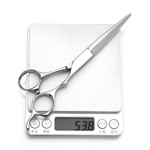 HS-0069 professionnel japon acier VG10 <span class=keywords><strong>coiffure</strong></span> barbier <span class=keywords><strong>Kasho</strong></span> Salon <span class=keywords><strong>ciseaux</strong></span> Kamisori cisailles ensemble de coupe de cheveux titane Yasaka - Product Image 6