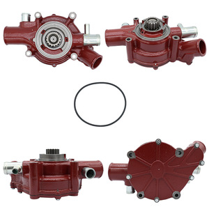 Bomba de agua para camión Daewoo DE12T 65.06500-6124 CW DA007G2, pieza de repuesto roja - Product Image 5