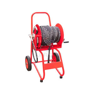 <span class=keywords><strong>Camion</strong></span> fixé au mur de manivelle de tambour de cadre en acier de bobine de flux continu pour le chariot assorti industriel d'armoire de protection contre l'incendie disponible - Product Image 1