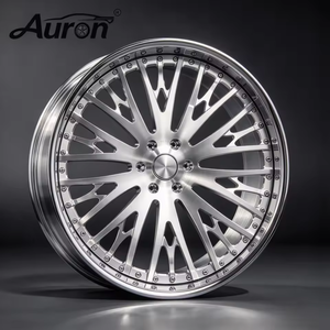 <b>Wheel</b> Machine Lip Five <b>Spoke</b> 2 Piece Cast for Passenger Car Retrofit Upgrade <b>Wheel</b> New Wholesale - Product Image 1