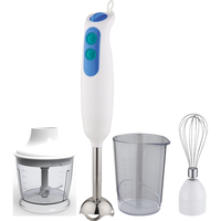 Ensembles de mélangeur multifonctionnel 5 en 1 Mini mélangeur de presse-agrumes de cuisine électrique Batteur à oeufs à main Meilleur mélangeur à immersion pour la soupe