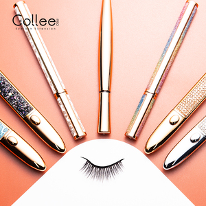 Gollee — stylo de colle à cils 2 en 1, scintillant, rose, pour <span class=keywords><strong>eye</strong></span>-<span class=keywords><strong>liner</strong></span>, sans latex, étiquette privée, pour maquillage des yeux - Product Image 3