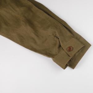 Giacca Unisex Stile Vintage per Uso Quotidiano con Colletto a Contrasto e Maniche Lunghe - Product Image 4
