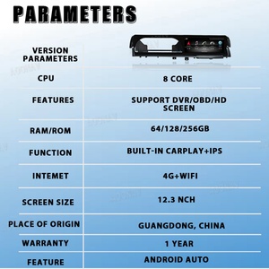 Car Radio for Mercedes Benz S Class S550 2005-2013 Android Auto <b>Stereo</b> Touch Screen GPS Multimedia Navigation Player Qualcomm - Product Image 3