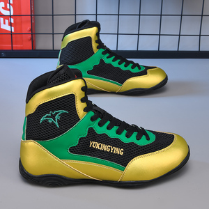 Chaussures de boxe et de musculation professionnelles personnalisées avec logo sur mesure pour hommes, vente en gros, collection 2026 - Product Image 6